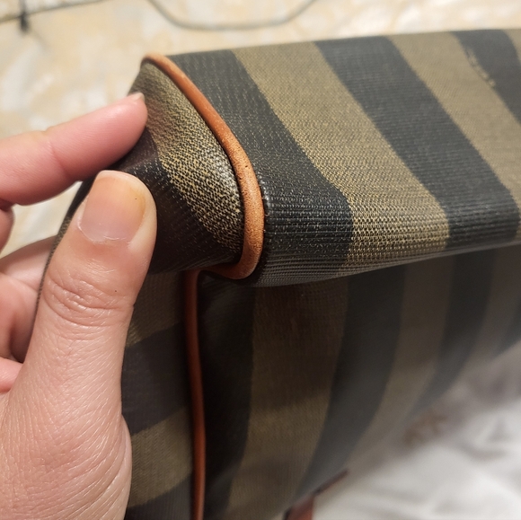 Fendi Brown and Black Striped Women's Bag - Picture 8 of 8